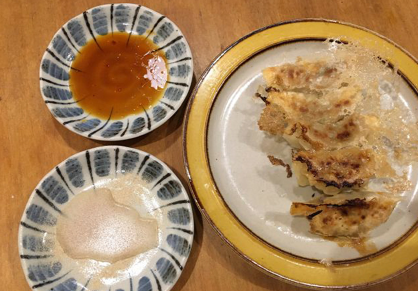 Cook Pan-fried gyoza